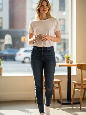 Designer Joe's Jeans Dark Blue Skinny Jeans